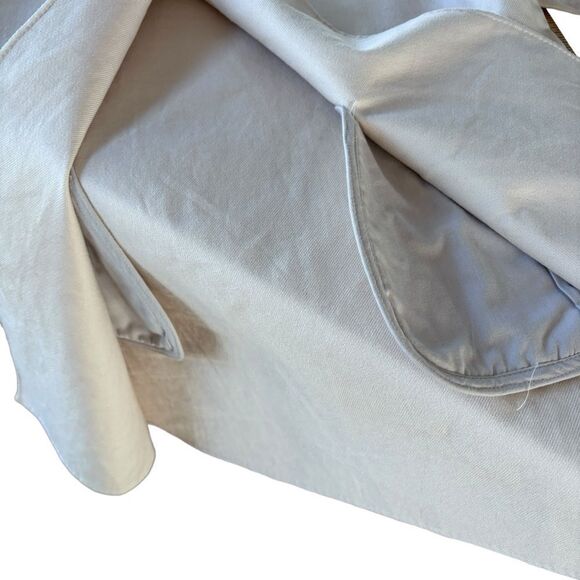 EILEEN FISHER Organic Cotton Funnel-Neck Jacket Size M - Picture 6 of 9